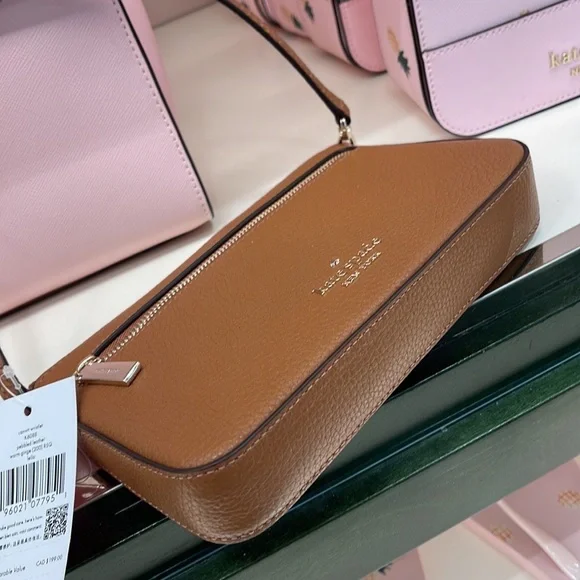 Kate Spade Leila Pebble Leather Convertible Wristlet Wallet Clutch - Picture 16 of 16